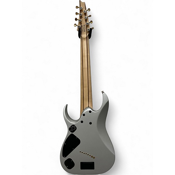 Used Ibanez RGDMS8 MATTE SILVER Solid Body Electric Guitar