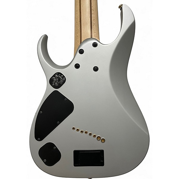 Used Ibanez RGDMS8 MATTE SILVER Solid Body Electric Guitar