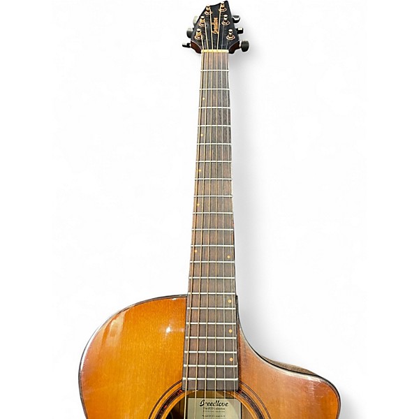 Used Breedlove Pursuit Concert Natural Acoustic Electric Guitar