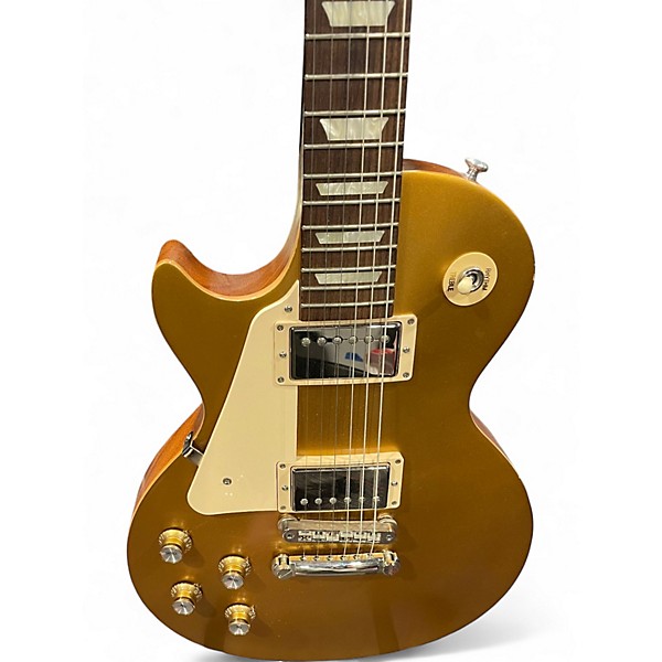 Used Gibson 1960S Tribute Les Paul Studio Left Handed Goldtop Electric Guitar
