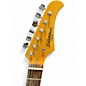 Used Silvertone St Style Black Solid Body Electric Guitar