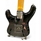 Used Silvertone St Style Black Solid Body Electric Guitar