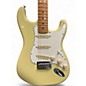 Used Fender stratocaster player II hialeah yellow Solid Body Electric Guitar