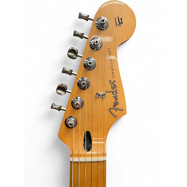 Used Fender stratocaster player II hialeah yellow Solid Body Electric Guitar