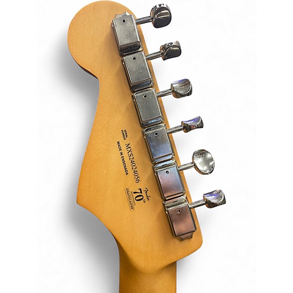 Used Fender stratocaster player II hialeah yellow Solid Body Electric Guitar