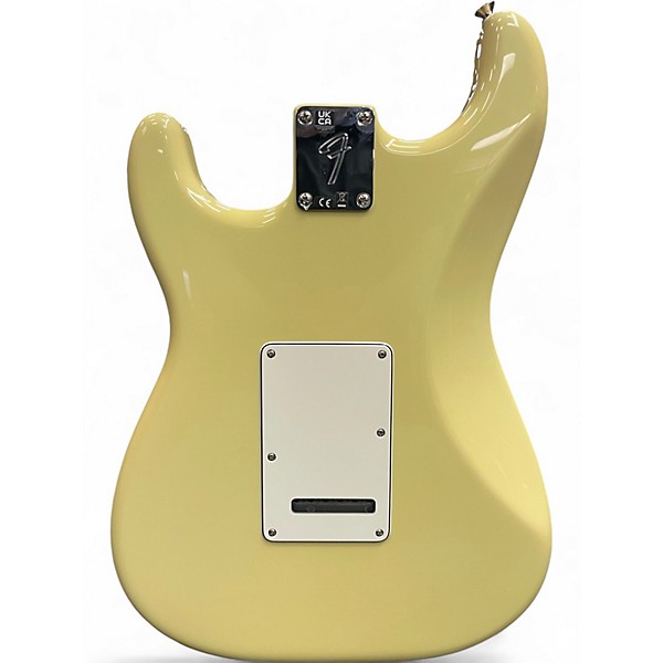 Used Fender stratocaster player II hialeah yellow Solid Body Electric Guitar