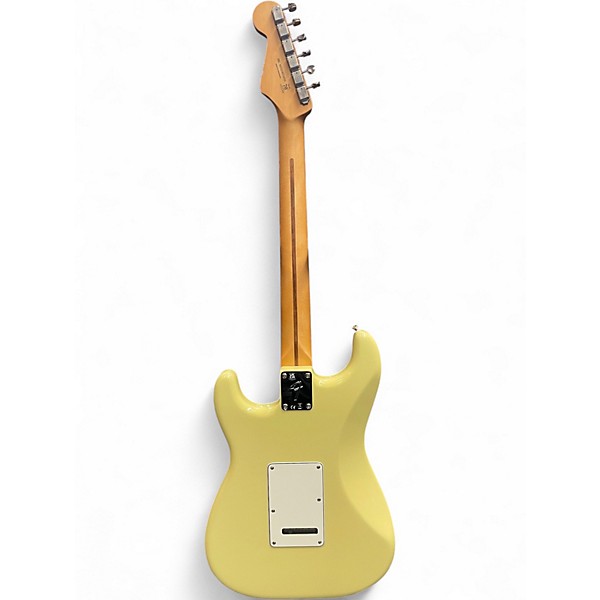 Used Fender stratocaster player II hialeah yellow Solid Body Electric Guitar