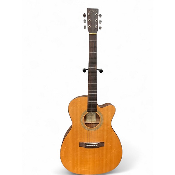 Used Recording King ROM-06-CFE4 Natural Acoustic Electric Guitar
