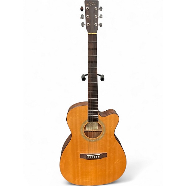 Used Recording King ROM-06-CFE4 Natural Acoustic Electric Guitar