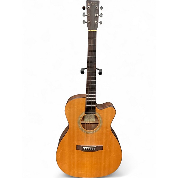 Used Recording King ROM-06-CFE4 Natural Acoustic Electric Guitar