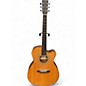 Used Recording King ROM-06-CFE4 Natural Acoustic Electric Guitar
