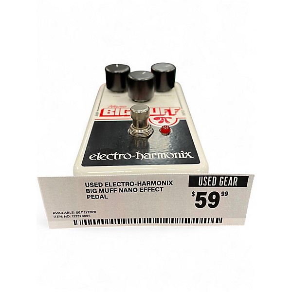 Used Electro-Harmonix Big Muff Nano Effect Pedal