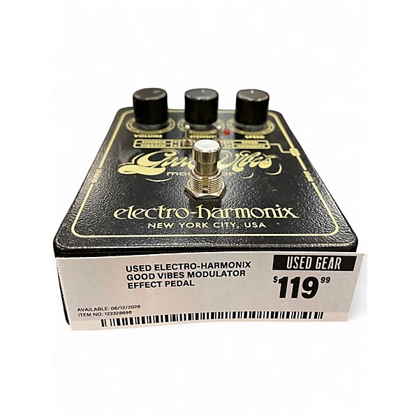 Used Electro-Harmonix GOOD VIBES MODULATOR Effect Pedal