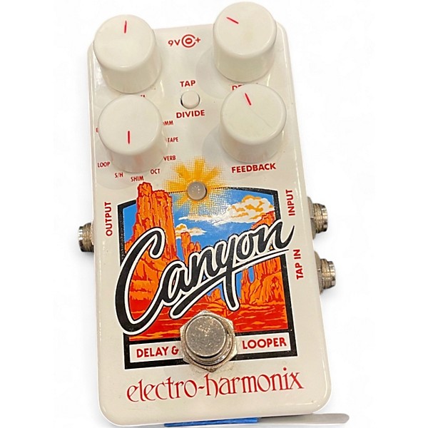 Used Electro-Harmonix Canyon Delay and Looper Effect Pedal
