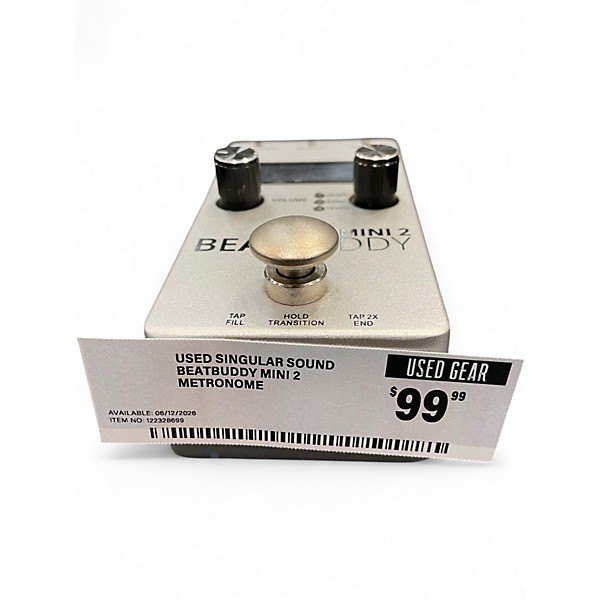 Used Singular Sound BeatBuddy MINI 2 Metronome
