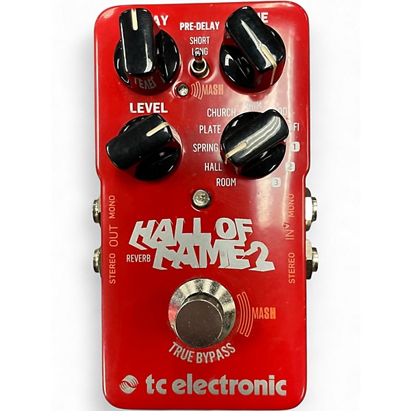 Used TC Electronic Hall Of Fame 2 Reverb Effect Pedal