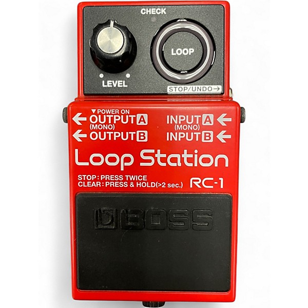 Used BOSS RC1 Loop Station Pedal