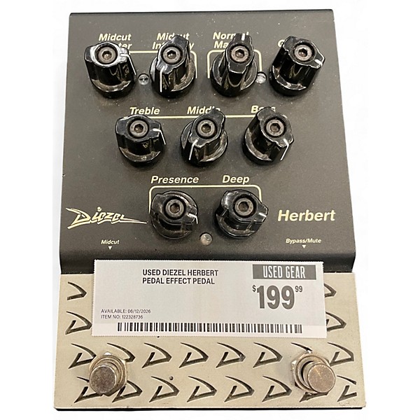 Used Diezel Herbert Pedal Effect Pedal