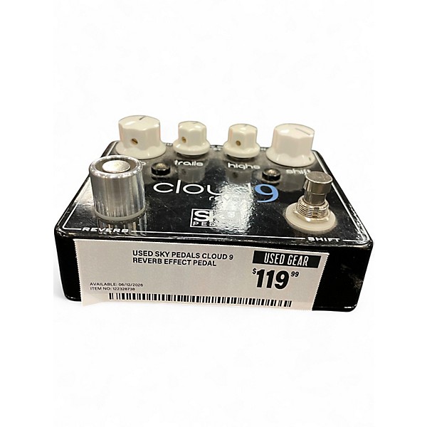 Used Sky Pedals Cloud 9 Reverb Effect Pedal