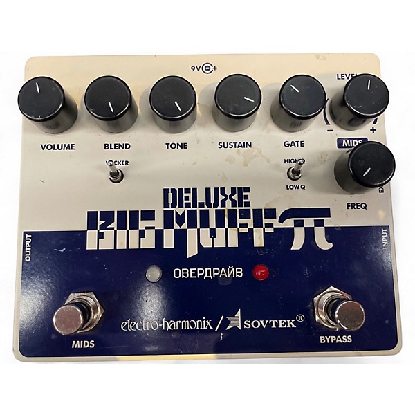 Used Electro-Harmonix SOVTEK DELUXE BIG MUFF PI Effect Pedal