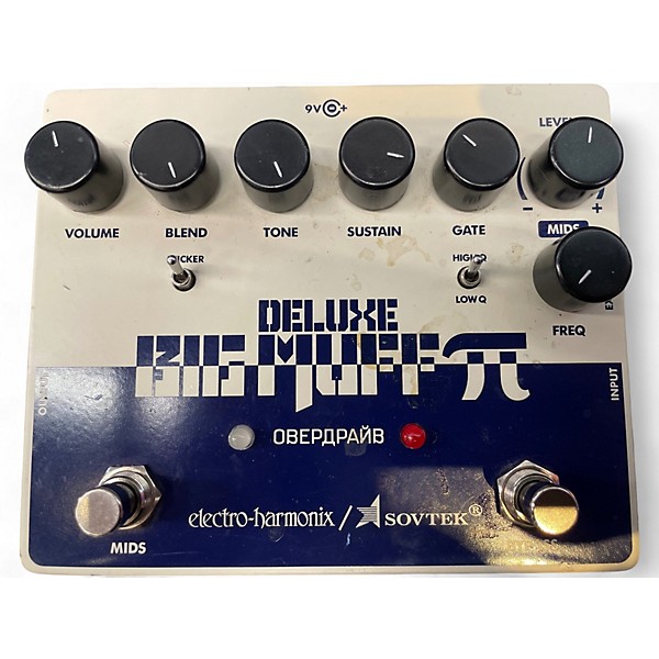 Used Electro-Harmonix SOVTEK DELUXE BIG MUFF PI Effect Pedal