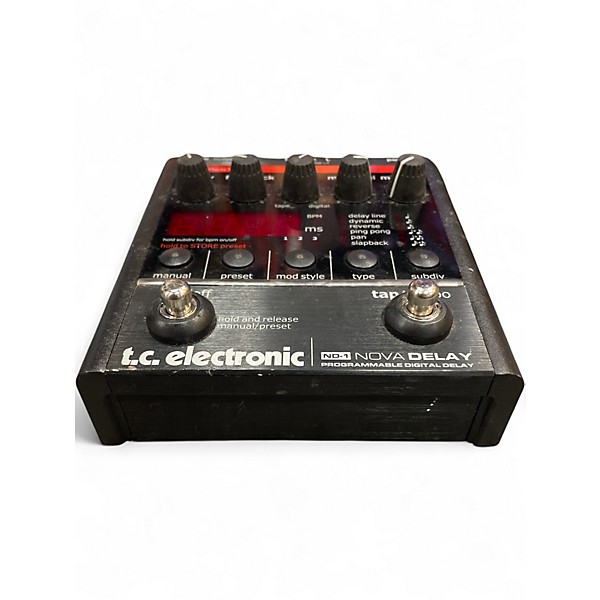 Used TC Electronic ND1 Nova Delay Effect Pedal