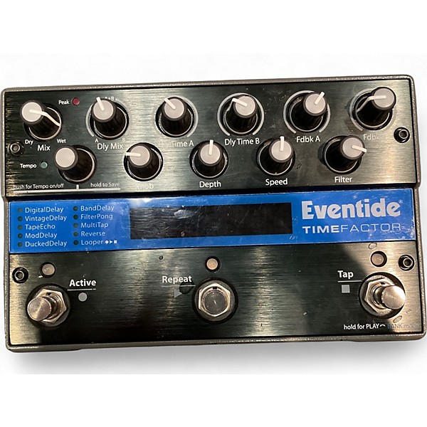 Used Eventide Time Factor Delay Effect Pedal