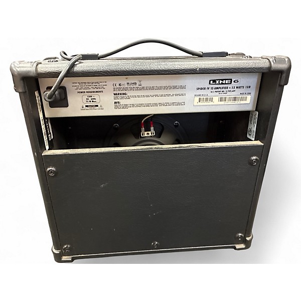 Used Line 6 Spider IV 15W 1X8 Guitar Combo Amp
