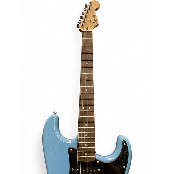 Used Squier Sonic Stratocaster California Blue Solid Body Electric Guitar