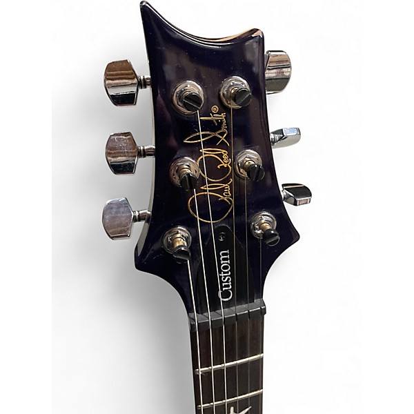 Used PRS Custom 24 Blue Solid Body Electric Guitar