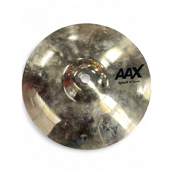 Used SABIAN 8in AAX Splash Brilliant Cymbal