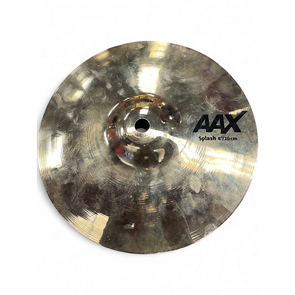 Used SABIAN 8in AAX Splash Brilliant Cymbal
