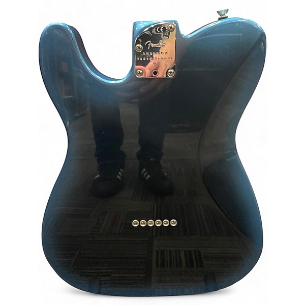 Used Fender American Professional II Telecaster Dark Night Solid Body Electric Guitar