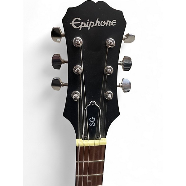 Used Epiphone SG Walnut Solid Body Electric Guitar