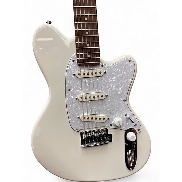Used Ibanez ICHI00 White Solid Body Electric Guitar