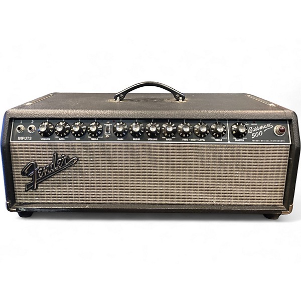 Used Fender Bassman 500 Bass Amp Head
