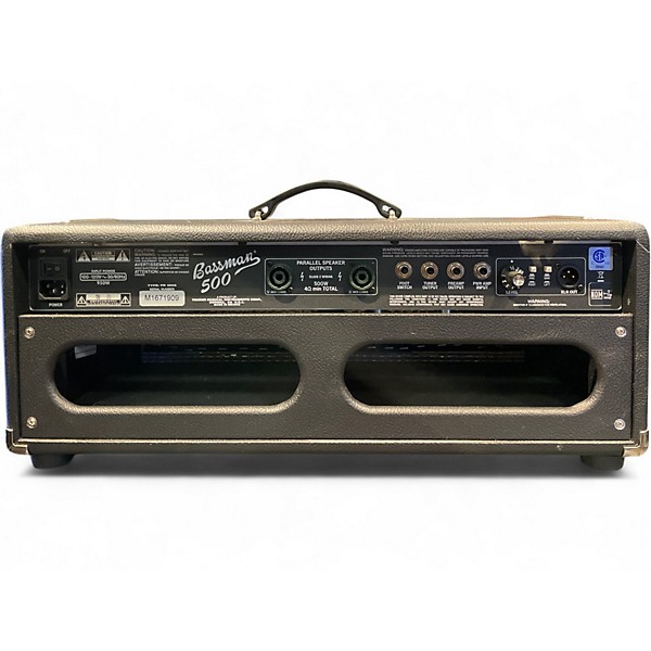Used Fender Bassman 500 Bass Amp Head