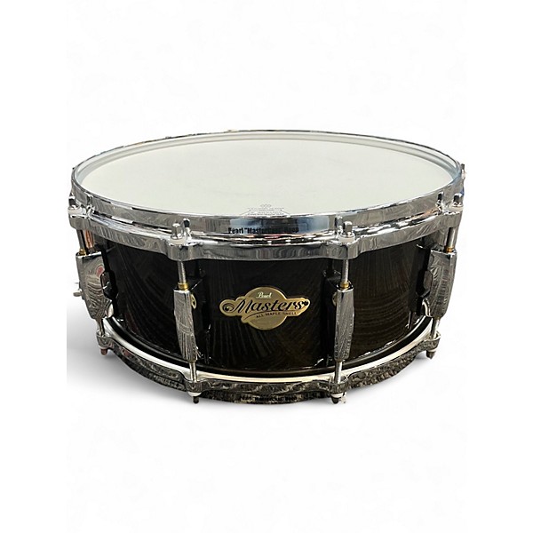 Used Pearl 5.5X14 Masters MCX Series Snare BLACK SILK Drum