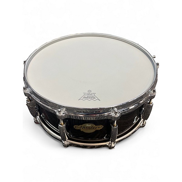 Used Pearl 5.5X14 Masters MCX Series Snare BLACK SILK Drum