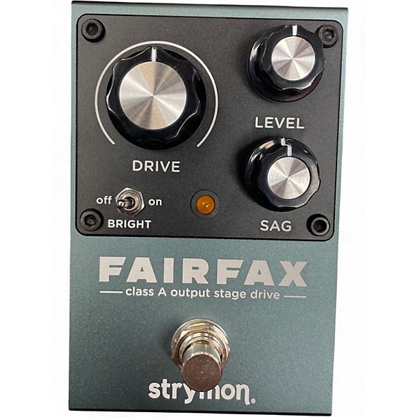 Used Strymon Fairfax Class A Output Stage Drive Effect Pedal