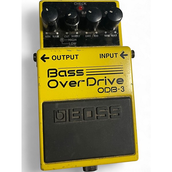 Used BOSS ODB3 Bass Overdrive Bass Effect Pedal