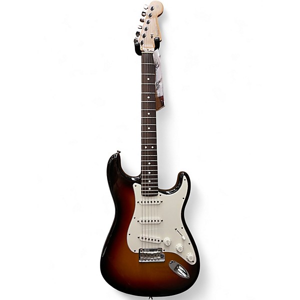 Used Fender American Standard Stratocaster Tobacco Burst Solid Body Electric Guitar