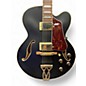 Used Ibanez AF75G Black Hollow Body Electric Guitar