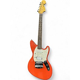 Used Fender Jagstang Dakota Red Solid Body Electric Guitar