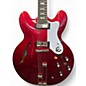Used Epiphone Riviera Sparkling Burgundy Hollow Body Electric Guitar