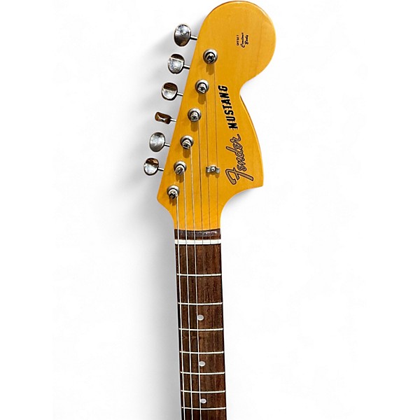 Used Fender MUSTANG Antique White Solid Body Electric Guitar