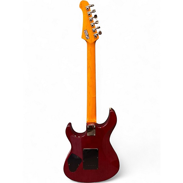 Used Yamaha PAC612VIIFM Fired Red Solid Body Electric Guitar