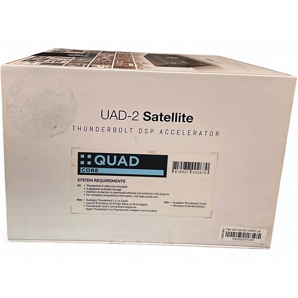 Used Universal Audio Universal Audio UAD-2 Satellite TB3 QUAD Core Audio Interface