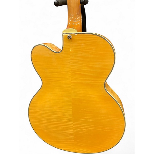 Used Epiphone Zephyr Blues Deluxe Natural Hollow Body Electric Guitar