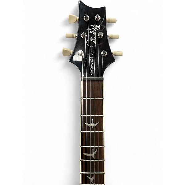 Used PRS SE Singlecut McCarty 594 Black and Gold Solid Body Electric Guitar